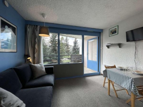 Confortable studio 2 pers. à Montgenèvre, balcon ouest, bien équipé, parking, options WiFi et linge - FR-1-330D-22